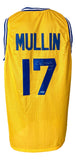 Chris Mullin Golden State Signed Yellow Basketball Jersey HOF 2011 TriStar