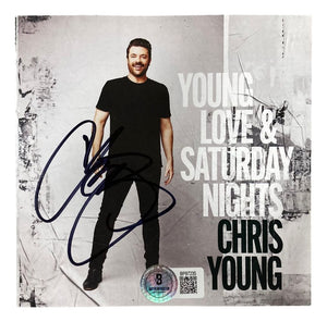 Chris Young Signed Young Love & Saturday Nights CD Booklet BAS - Sports Integrity