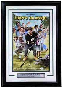 Christopher McDonald Signed Framed 11x17 Happy Gilmore Photo JSA - Sports Integrity