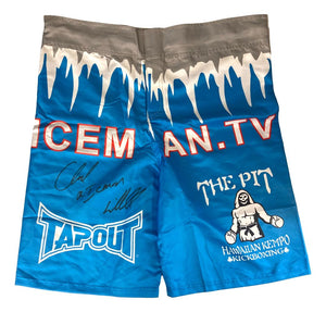 Chuck Liddell Signed Iceman UFC MMA Trunks PSA/DNA Hologram