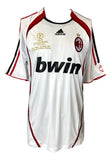 Clarence Seedorf Signed AC Milan White Adidas Soccer Jersey BAS - Sports Integrity