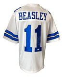 Cole Beasley Dallas Signed White Football Jersey JSA Hologram - Sports Integrity