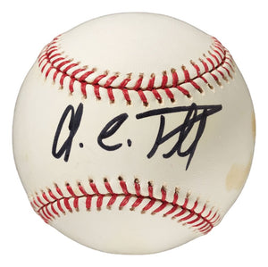 Colin Powell Secretary Of State Signed Official MLB Baseball BAS - Sports Integrity