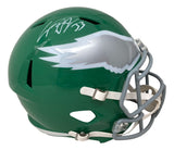 Cooper DeJean Signed Eagles Full Size Kelly Green Replica Speed Helmet Fanatics - Sports Integrity