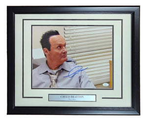 Creed Bratton Signed Framed 11x14 The Office Creed Black Hair Photo JSA ITP - Sports Integrity