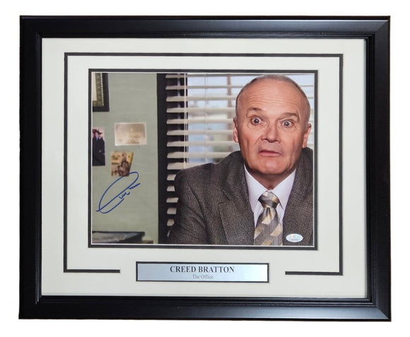 Creed Bratton Signed Framed 11x14 The Office Creed Interim Manager Photo JSA ITP - Sports Integrity