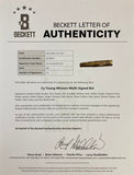 MLB Cy Young Winners 16 Signed Rawlings Tan Bat Koufax Seaver & More BAS AC40955 - Sports Integrity