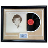 Neil Diamond Framed 1978 You Don't Bring Me Flowers Record w/ Laser Engraved Sig