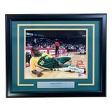 Gary Payton Signed Framed 11x14 Seattle Supersonics Photo HOF 2013 BAS - Sports Integrity