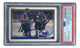 Dale Hawerchuk Signed 1991 Topps #32 Buffalo Sabres Hockey Card PSA/DNA - Sports Integrity