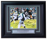 Dallas Goedert Signed Framed 8x10 Philadelphia Eagles vs Colts Photo BAS