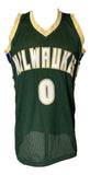 Damian Lillard Milwaukee Signed Green Basketball Jersey JSA