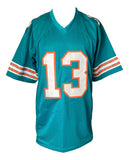 Dan Marino Miami Signed Teal Football Jersey BAS ITP