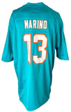 Dan Marino Signed Miami Dolphins Teal Nike Game Jersey BAS ITP - Sports Integrity