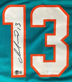 Dan Marino Signed Miami Dolphins Teal Nike Game Jersey BAS ITP - Sports Integrity