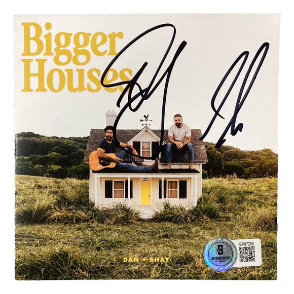 Dan & Shay Signed Bigger Houses CD Booklet BAS - Sports Integrity