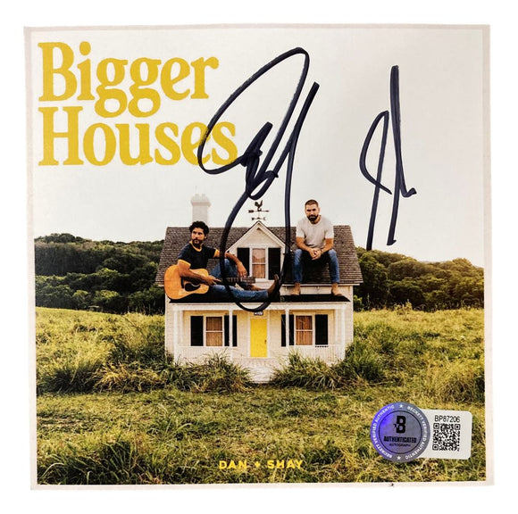 Dan & Shay Signed Bigger Houses CD Insert BAS - Sports Integrity