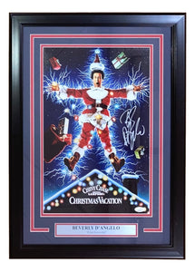 Beverly D'Angelo Signed Framed 11x17 Lampoon's Christmas Vacation Photo JSA