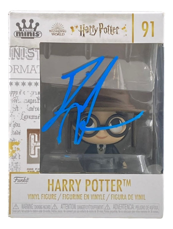 Daniel Radcliffe Signed Harry Potter Mini Funko Pop #91 BAS - Sports Integrity