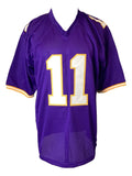 Daunte Culpepper Minnesota Signed Purple Football Jersey JSA ITP - Sports Integrity