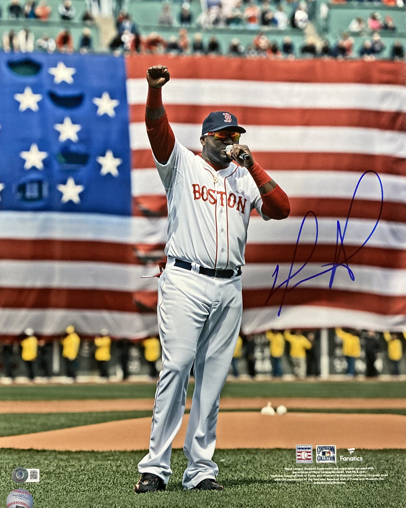 David Ortiz Boston Red Sox Fanatics Authentic Autographed Baseball