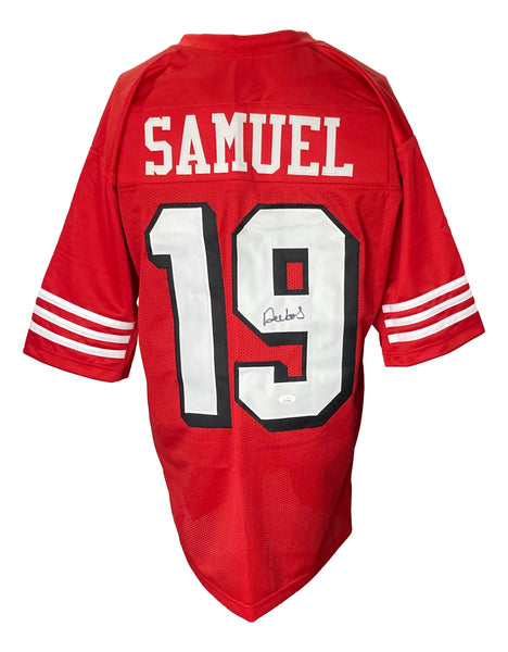 Deebo Samuel Signed Custom Alternate Red Pro-Style Football Jersey JSA –  CollectibleXchange