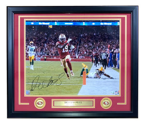 Deebo Samuel Signed 49ers 16x20 Photo (#1) – GSSM