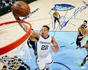 Desmond Bane Signed 16x20 Memphis Grizzlies Dunk Photo JSA ITP - Sports Integrity