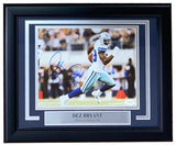 Dez Bryant Signed Framed 8x10 Dallas Cowboys Photo JSA Hologram