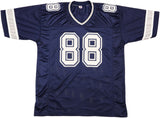 Dez Bryant Dallas Signed Navy Blue Football Jersey BAS ITP