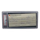 Maurice Richard Signed Montreal Canadiens  Bank Check #438 PSA/DNA