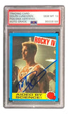 Dolph Lundgren Signed Ivan Drago 1985 Topps #34 Trading Card PSA/DNA Gem MT 10 - Sports Integrity