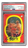 Dolph Lundgren Signed Ivan Drago 1985 Topps #3 Sticker Card PSA/DNA - Sports Integrity