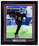 Drake London Signed Framed 16x20 Atlanta Falcons Photo Fanatics