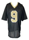 Drew Brees New Orleans Signed Black Football Jersey BAS - Sports Integrity