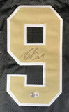 Drew Brees New Orleans Signed Black Football Jersey BAS - Sports Integrity