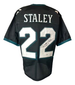 Duce Staley Philadelphia Signed Black Football Jersey TriStar - Sports Integrity