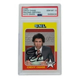 Chevy Chase Signed SNL Weekend Update Trading Card PSA/DNA Auto Gem Mint 10