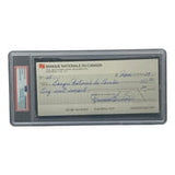 Maurice Richard Signed Montreal Canadiens  Bank Check #63 PSA/DNA