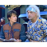 Michael J. Fox Chris Lloyd Signed 16x20 Back to the Future II Photo 2 JSA+BAS