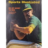 Jim Catfish Hunter Signed Athletics Sports Illustrated Magazine Cover BAS