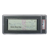 Stan Musial St. Louis Cardinals Signed Bank Check PSA/DNA 85025590 - Sports Integrity