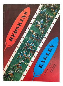 Philadelphia Eagles vs Washington October 29 1950 Game Program - Sports Integrity