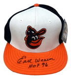 Earl Weaver Signed Baltimore Orioles M&N Cooperstown Collection Hat HOF 96 BAS