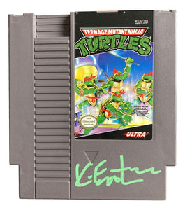 Kevin Eastman Signed 1989 Teenage Mutant Ninja Turtle NES Video Game BAS - Sports Integrity