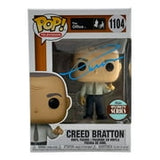 Creed Bratton Signed In Blue The Office Funko Pop #1104 JSA ITP