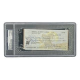 Bob Gibson St. Louis Cardinals Signed Slabbed  Bank Check #2426 PSA/DNA