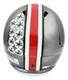 Eddie George Signed Ohio State Flash Speed Replica Helmet Heisman 1995 BAS