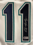 Edgar Martinez Signed Seattle Mariners Nike Replica Baseball Jersey BAS