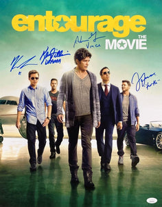 Entourage Cast Signed 16x20 Entourage Movie Photo Adrien Grenier & Others JSA - Sports Integrity